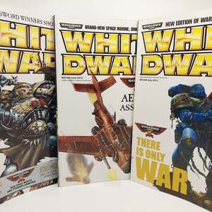 3 White Dwarf Warhammer 40000  magazines